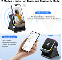 Wireless Induction Bluetooth Speaker