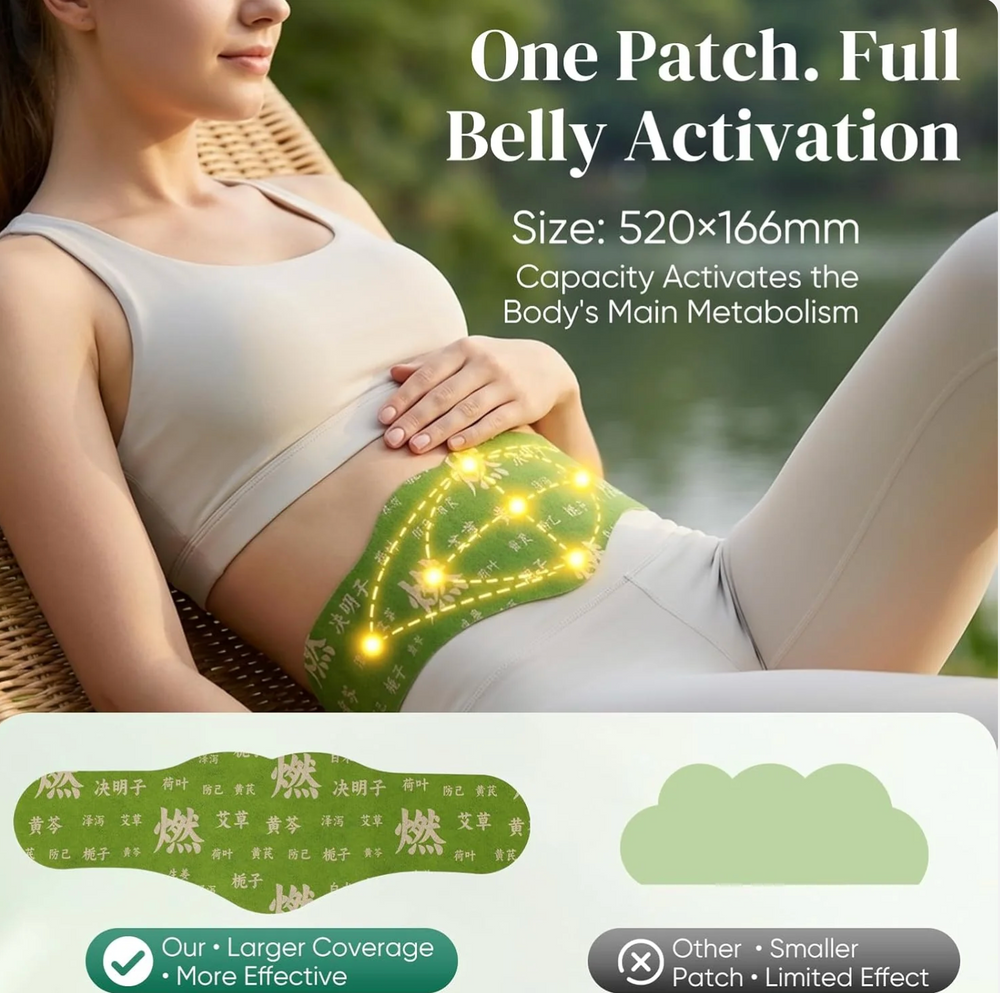 Balance Patch – Japanese Herbal Patch Stomach | 5 Pieces/Box