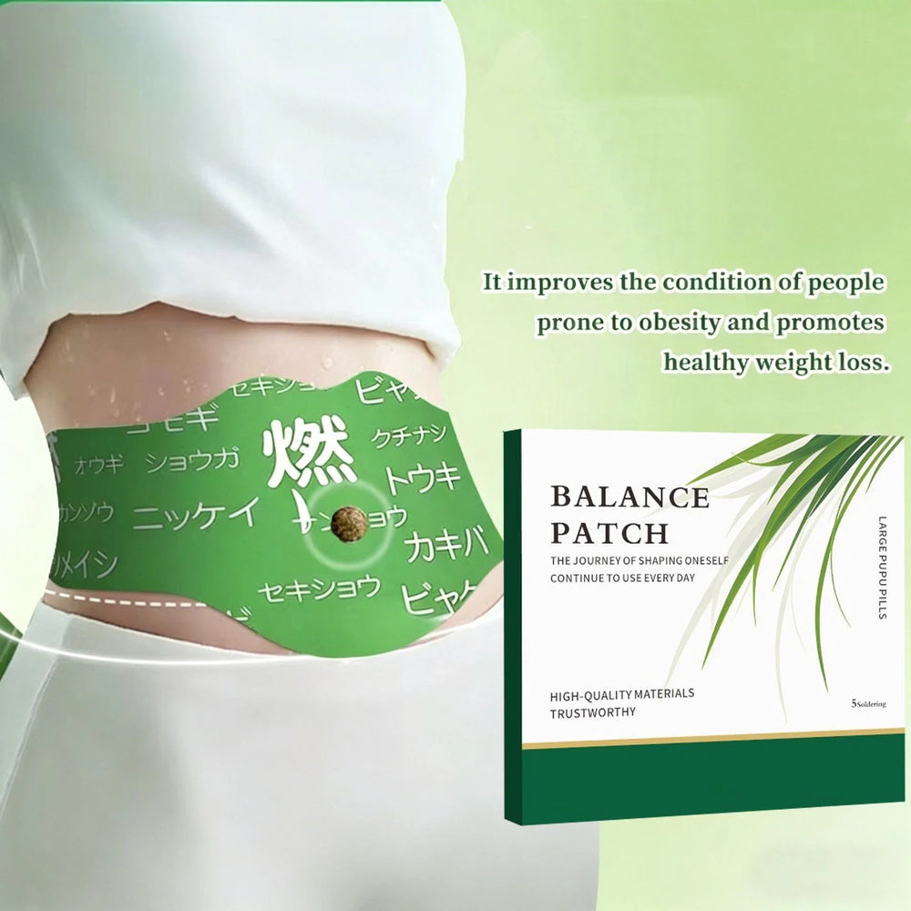 Balance Patch – Japanese Herbal Patch Stomach | 5 Pieces/Box