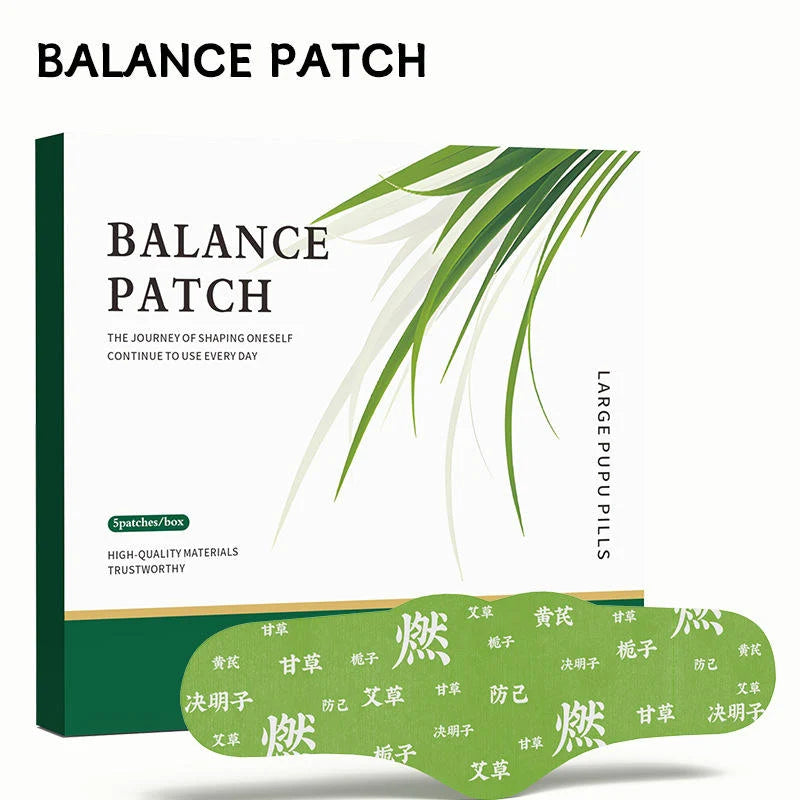 Balance Patch – Japanese Herbal Patch Stomach | 5 Pieces/Box