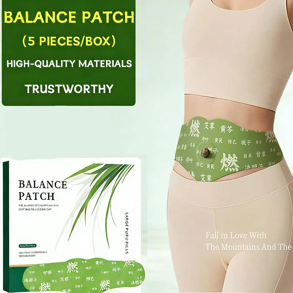 Balance Patch – Japanese Herbal Patch Stomach | 5 Pieces/Box